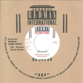 Image of Dave Bailey - Concrete Jungle / Concrete Jungle Version Vinyl