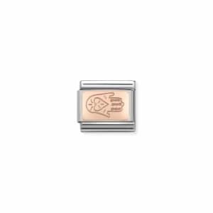 Image of Nomination Composable Classic SYMBOLS PLATEs 1 St.steel And Jewellery