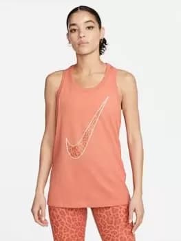 Image of Nike The One Hook Vest - Dark Pink, Dark Pink Size XS Women