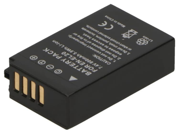 Image of 2-Power Digital Camera Battery 7.4v 800mAh