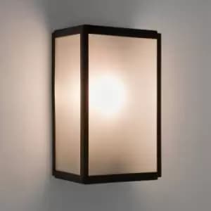 Image of Homefield Outdoor Sensor Wall Lantern Black IP44, E27