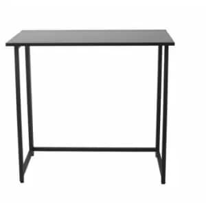 Image of Neodirect - Neo Black Foldable Compact Computer Wooden Desk