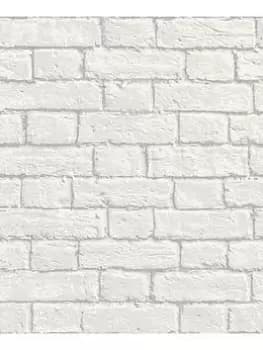Image of Crown Glitter Brick Wallpaper