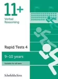 Image of 11+ Verbal Reasoning Rapid Tests Book 4: Year 5, Ages 9-10