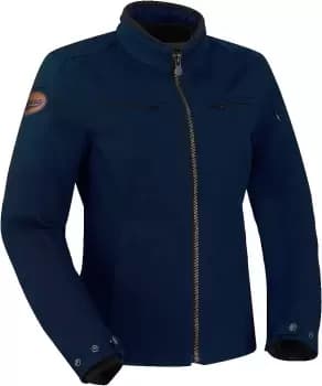 Image of Segura Garrisson Ladies Motorcycle Textile Jacket, blue, Size 38 for Women, blue, Size 38 for Women