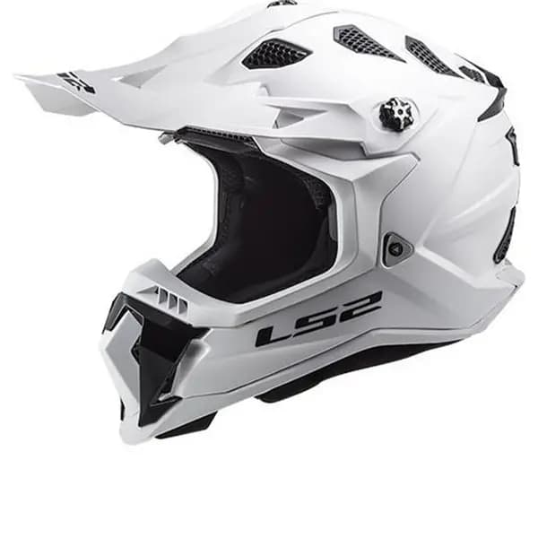 Image of LS2 MX700 Subverter Solid Gloss White 06 Offroad Helmet Size 2XL
