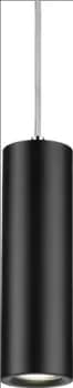 Image of KnightsBridge Dasan Single Long Fixed Round Pendant Black