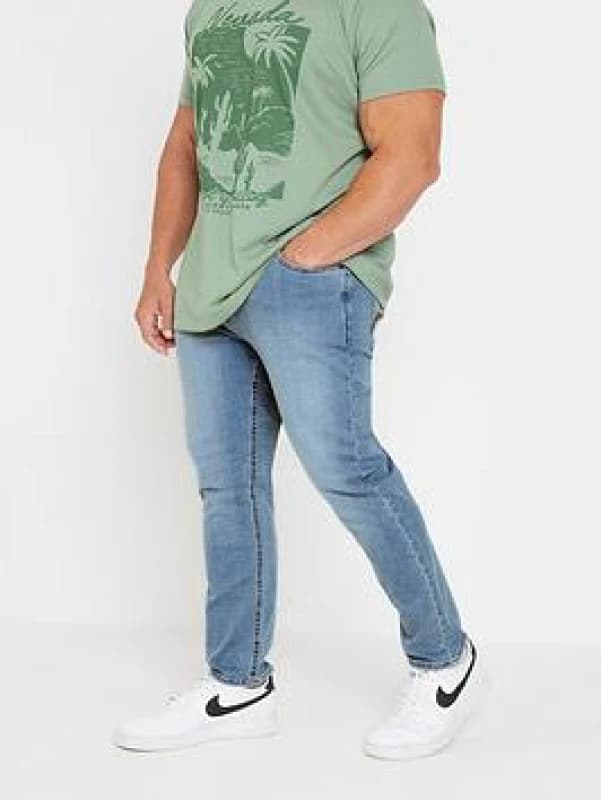 Image of BadRhino BadRhino Men Stretch Denim Jeans in Blue Size: 60R Blue 60R Male 5063111390014