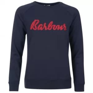 Image of Barbour Womens Otterburn Overlayer Navy 14