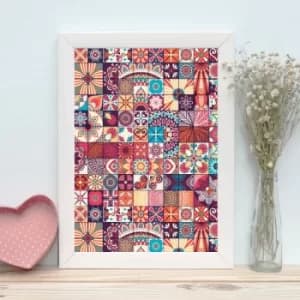 Image of BC409475566 Multicolor Decorative Framed MDF Painting