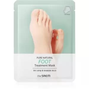 Image of The Saem Pure Natural Foot Treatment Hydrating Mask for Legs 16 g