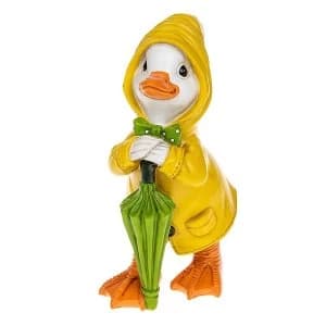 Image of Puddle Duck Leaning on Brolly Ornament