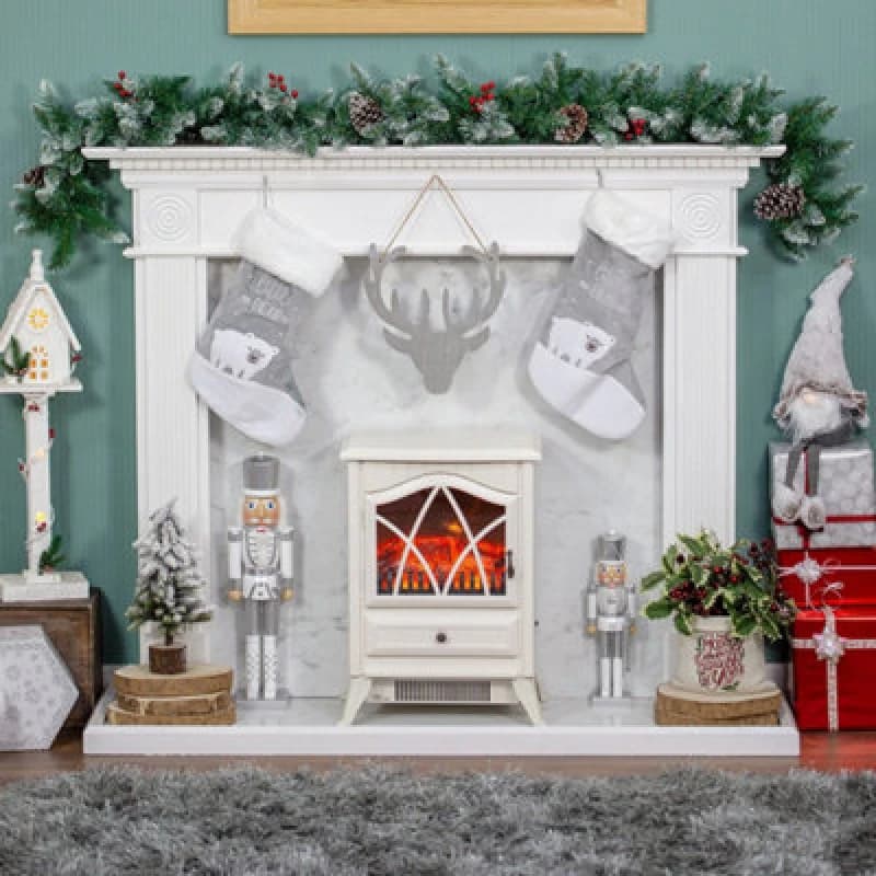 Image of Christmas Workshop 6ft Garland with Pinecones