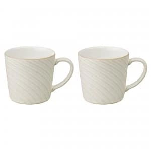 Image of Impression Cream Set Of 2 Spiral Large Mug