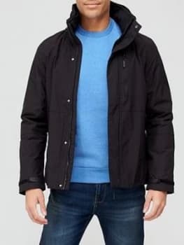 Image of Superdry Hurricane Jacket - Black, Size L, Men