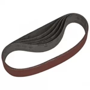 Image of Sealey SB0011 Sanding Belt 30 x 540mm 80Grit Pack of 5