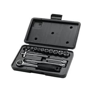 Image of Stanley Tools Socket Set of 15 Metric 1/4in Drive
