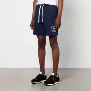 Image of Emporio Armani Mens Iconic Terry Shorts - Marine - L