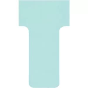Image of Nobo Size 1 T-Cards Blue Pack of 100