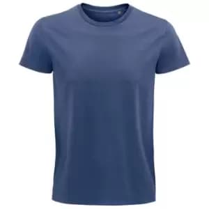 Image of SOLS Unisex Adult Pioneer Organic T-Shirt (XXL) (Denim)