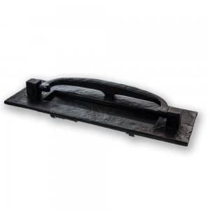 Image of Jedo Black Antique Postal Knocker Letterplate