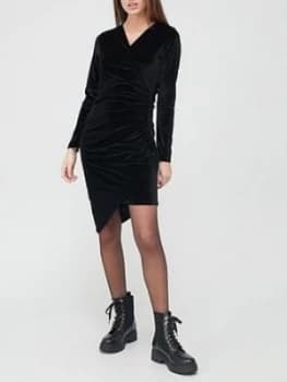 Image of Hugo Boss Wrap Smart Dress Black Size M Women