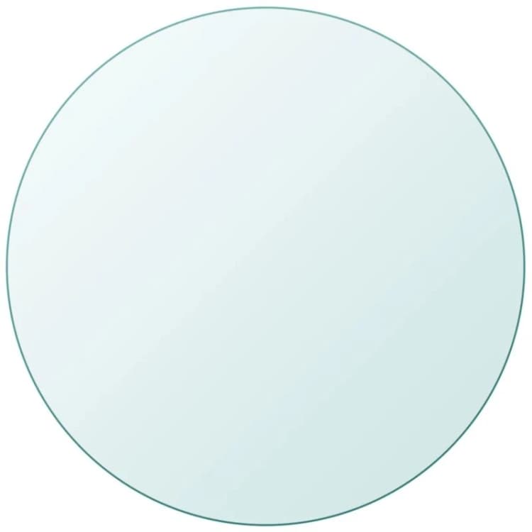 Image of vidaXL Table Top Tempered Glass Round 900mm Sturdy Replacement Protector Cover
