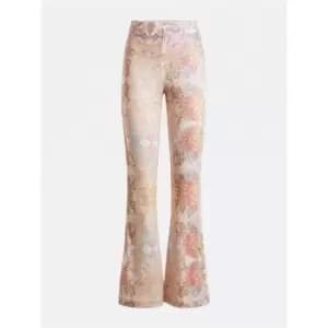 Image of Guess Edith Trousers - Pink