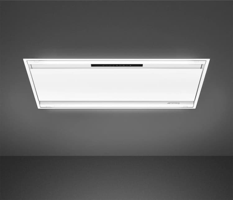 Image of Smeg Universal KLT9L4WH Built In Ceiling Cooker Hood - White