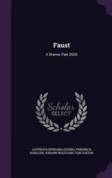 Image of Faust by Gotthold Ephraim Lessing Hardback