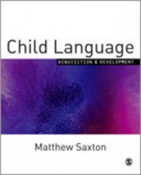 Image of Child Language by Matthew Saxton Book