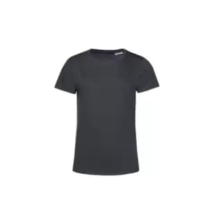 Image of B&C Womens/Ladies E150 Organic Short-Sleeved T-Shirt (L) (Asphalt)