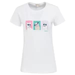 Image of Barbour Womens Beacons Tee White 16