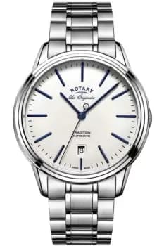 Image of Mens Rotary Swiss Made Tradition Automatic Watch GB90161/02