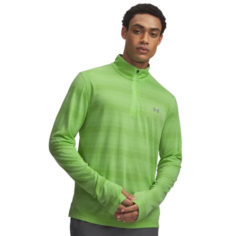 Image of Sweatshirt Under Armour Velociti Vert Male L