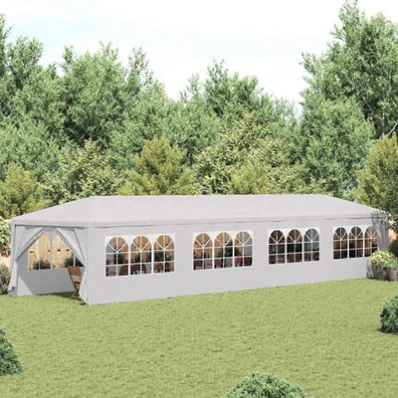 Image of Vidaxl Garden Marquee 3X12 M White