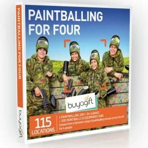 Image of Buyagift Paintballing For Four Gift Experience