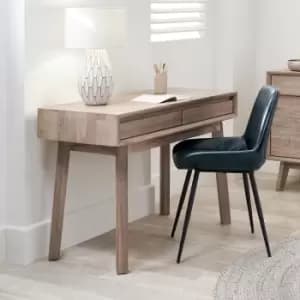 Image of Pacific Kalmar Desk, Natural Acacia Brown