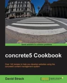 Image of Concrete5 Cookbook by David Strack Paperback