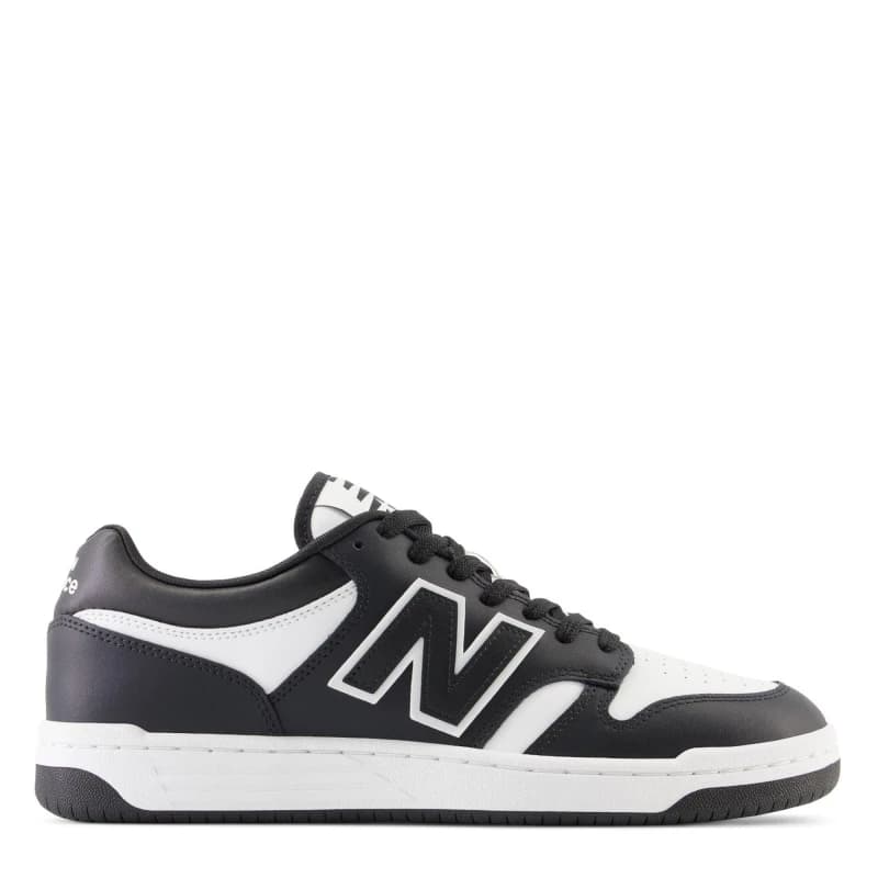Image of New Balance 480 trainers in Black & white Black/White UK 7 (EU 40½)