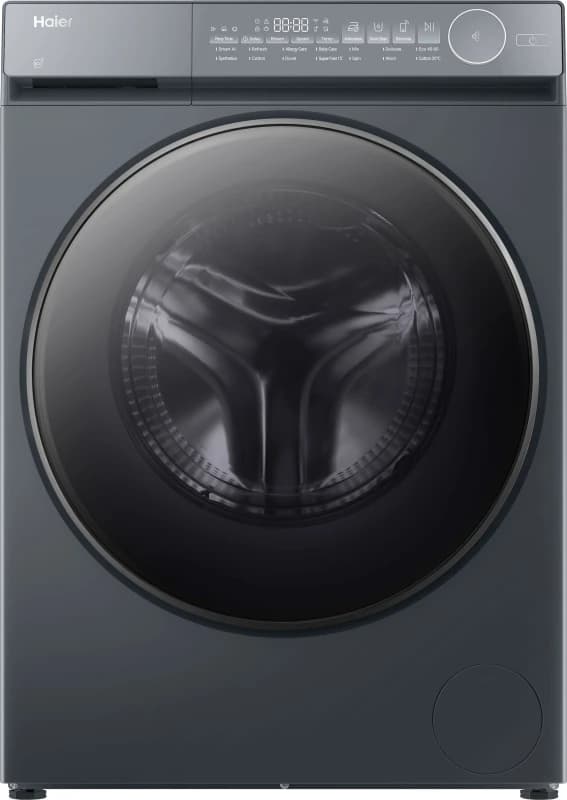 Image of Haier X Series 7 HW120-B14367GUUK 12kg WiFi Connected Washing Machine with 1400 rpm - Graphite - A Rated