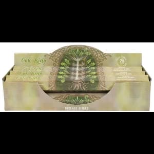 Image of Pack of 6 Oak King Incense Sticks by Anne Stokes