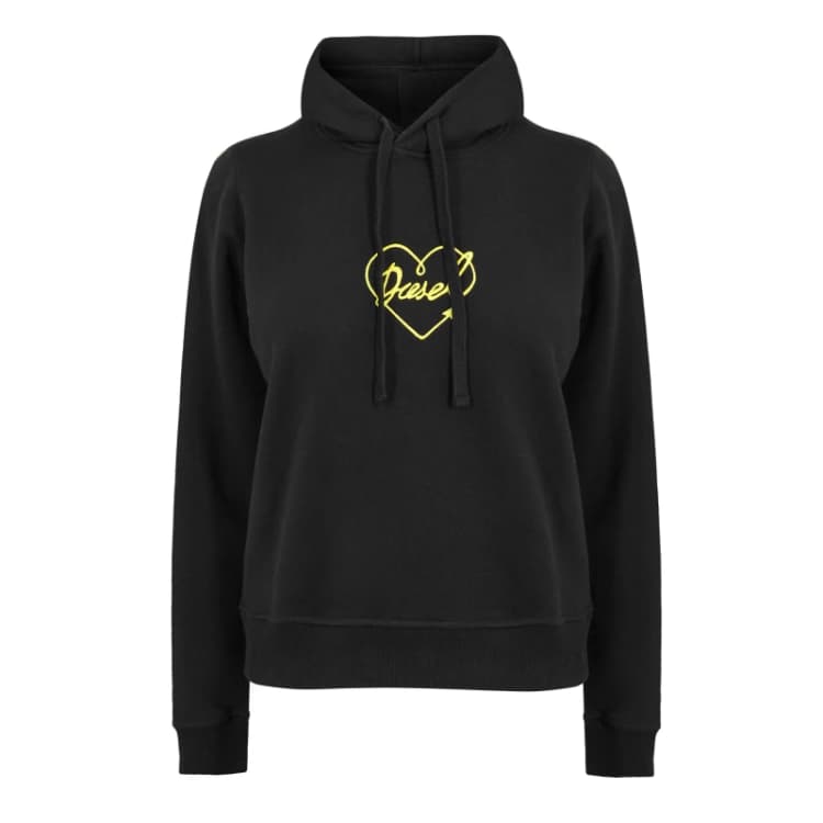 Image of Diesel Womens Crew Sweatshirt Black female 8