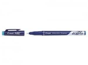 Image of Pilot FriXion Erasable Fineliner Light Blue PK12