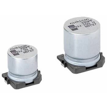 Image of Nichicon UWZ1V101MCL1GS Electrolytic capacitor SMD 100 35 V 20 x H 6.3mm x 7.7mm