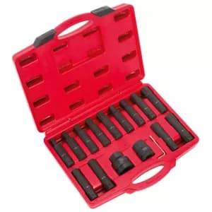 Image of Sealey SX098 Impact Hex, TRX-Star* TRX-Star* Female Socket Bit 3/4 & 1Sq Drive