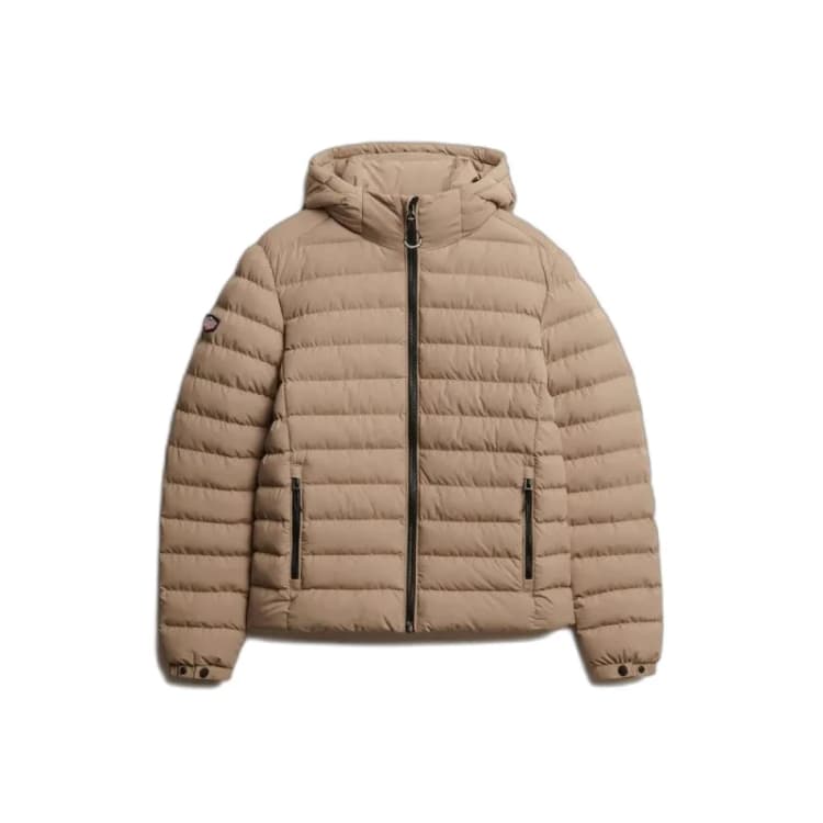 Image of Superdry Down jacket Superdry Beige Male M