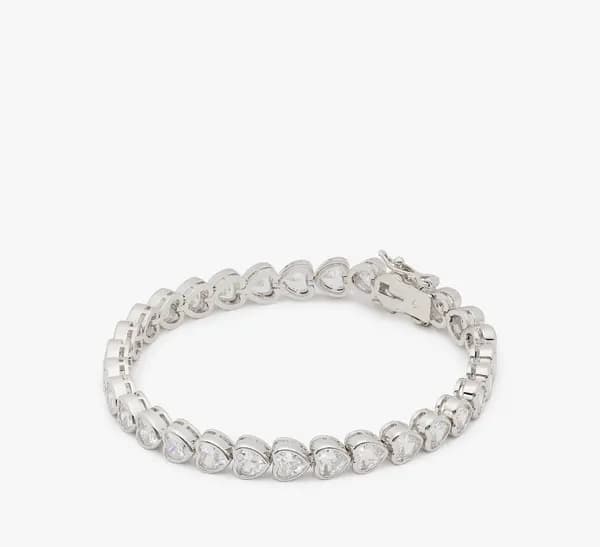 Image of Sweetheart Tennis Bracelet