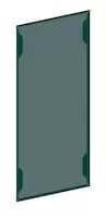 Image of SSUPD Meshroom S - Push Pin Mesh Front Panel - Peacock Blue