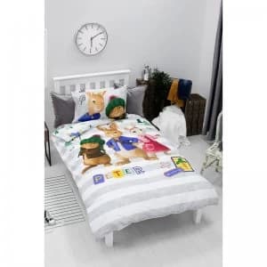 Image of Peter Rabbit Forest Panel Duvet Set